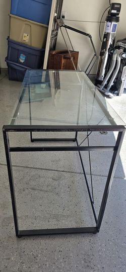 Glass top Desk 