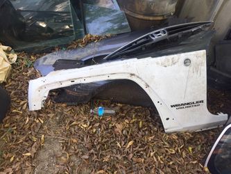 Jeep Wrangler fender