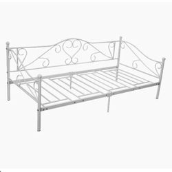 Heart Design Steel Twin Daybed