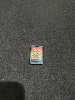 Zelda Breath of the Wild Nintendo Switch Cartridge