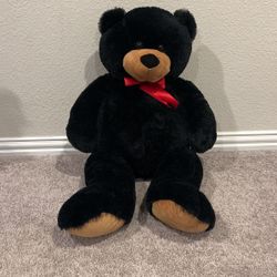 Cute Large Black Teddy Bear