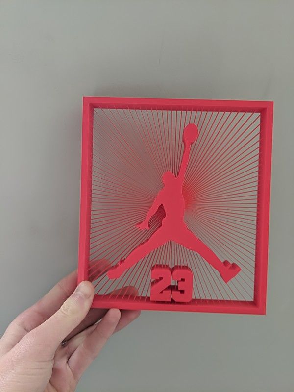 3d Printed Suspended Jordan