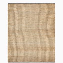 West Elm channel jute Rug 5x8