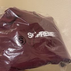Supreme Motion Hoodie Maroon