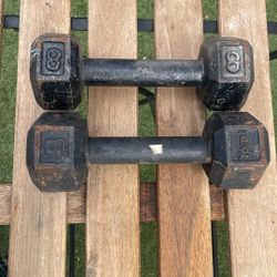 Dumbbells 8 Pounds 