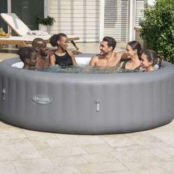 New in box SaluSpa Ventura EnergySense Smart Air Jet 6-8 Person Inflatable Hot Tub Spa