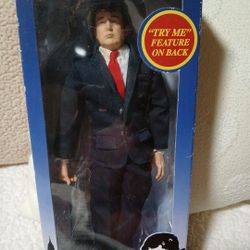 Talking DONALD TRUMP Apprentice  DOLL. NOW $40.00 Was ( WORKS) !!