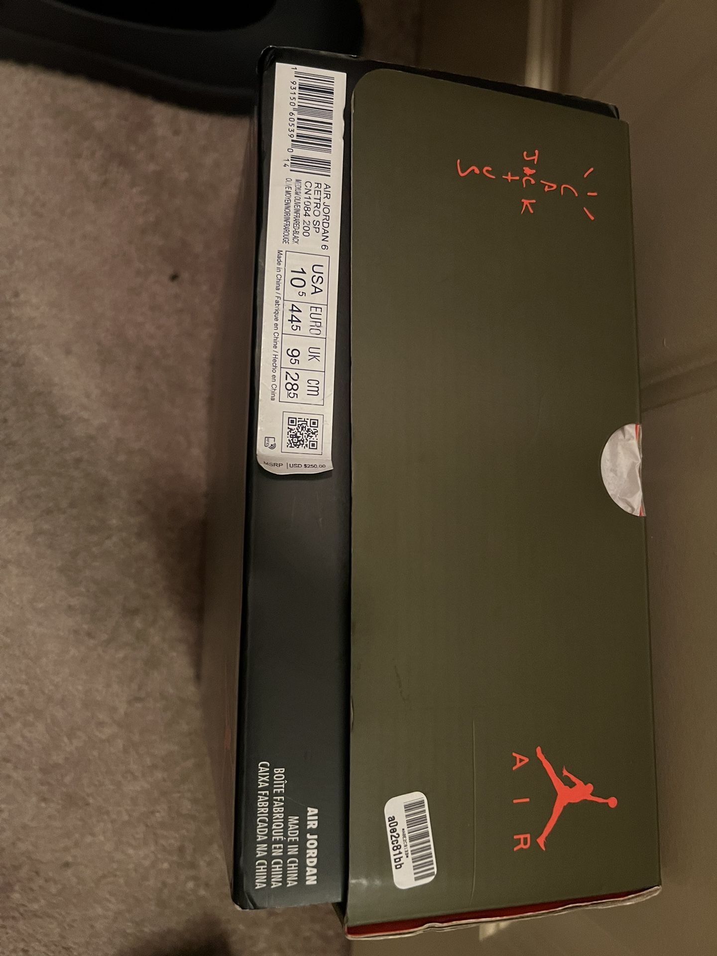 Travis Scott Olives 6s