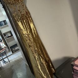 Boutique Gown Gold 