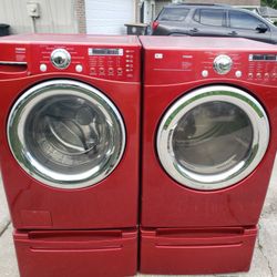 LG Tromm Set With Warranty. 