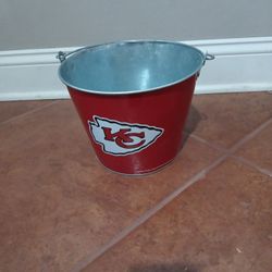 K C CHIEFS BEER BUCKET 