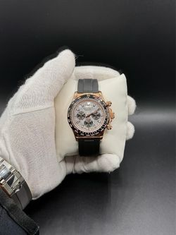 Luxury Rose Gold Meteorite Daytona