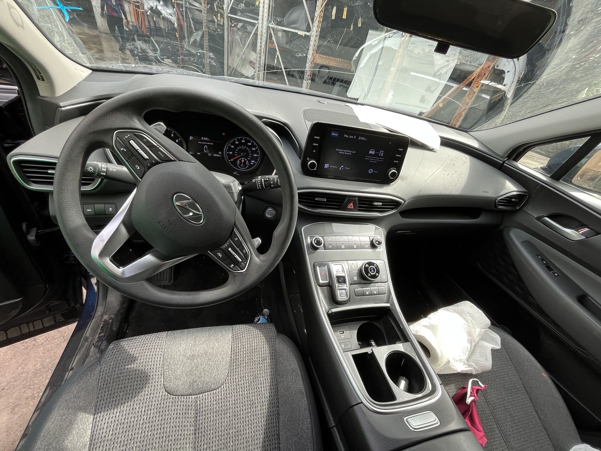 2021 2022 2023 HYUNDAI SANTA FE INTERIOR PARTS DASHBOARD STEERING WHEEL SEATS RADIO SEATBELT