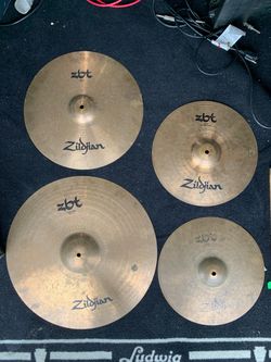 Zildjian ZBT Series Drum Cymbal Pack 20” Ride 16” Crash 14” Hi Hats