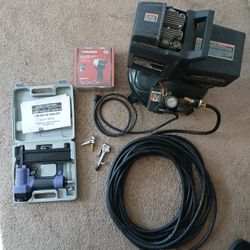 CRAFTSMAN Air Compressor, Compact/ Impact Wrench, Nail Gun, More