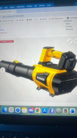 20v battery cordless blower ( no battery , tool only)