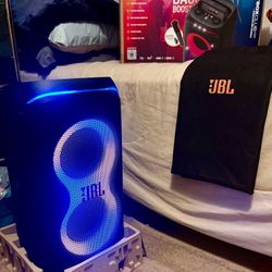 JBL Partybox Live 120 [New/Open Box] Portable Bluetooth Speaker, Bass Boost, LED Lights, 200+ Watts