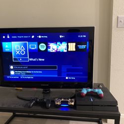 Playstation 4 ps4 and tv