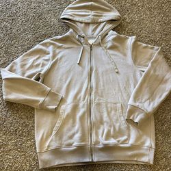 Mens large Zip Up Sweatshirt 