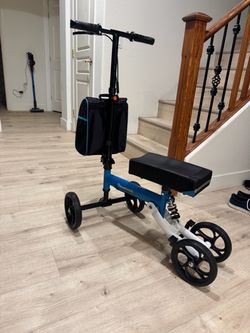 Knee scooter walker brand new with shock suspension