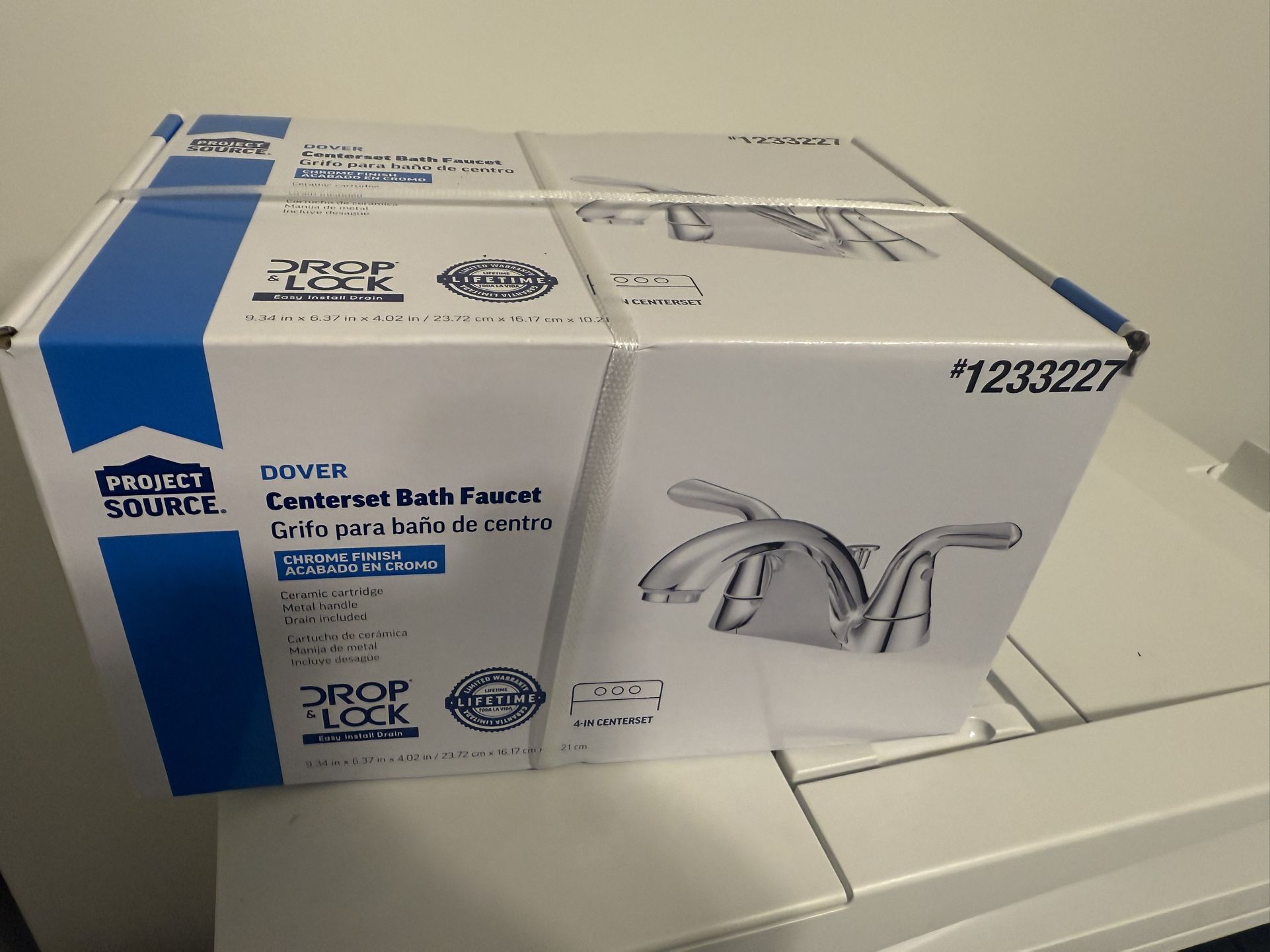 Bathroom Sink Faucet: Project source brand.