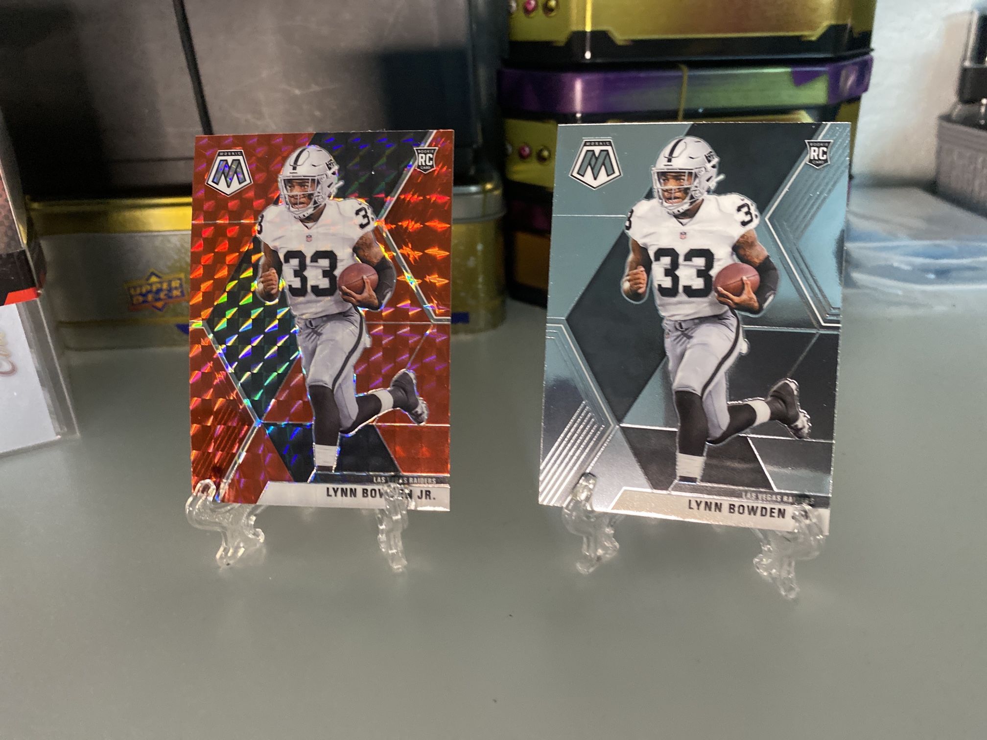 Lynn Bowden Jr Mosaic Rookie Card