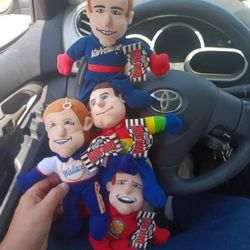 4-1999 Racing Driver Cool Beans NASCAR Legends Plushies 