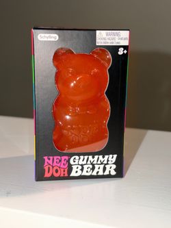 Orange needoh gummy bear