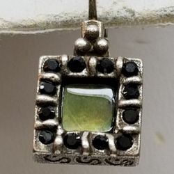 VINTAGE CUBE ART DECO MARCASITE 
