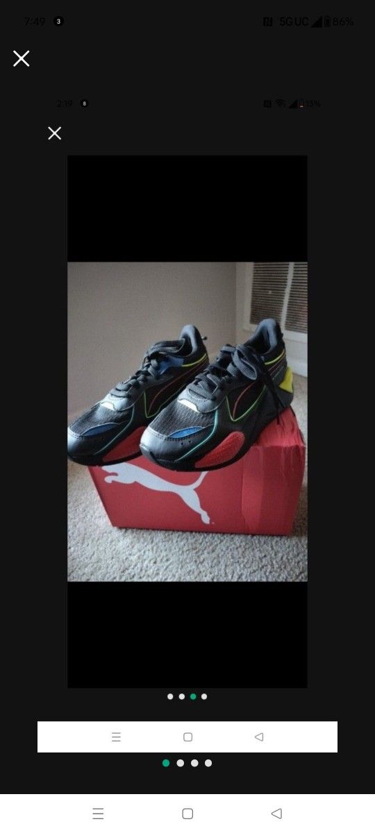 Men's Size 7 Puma VG Condition