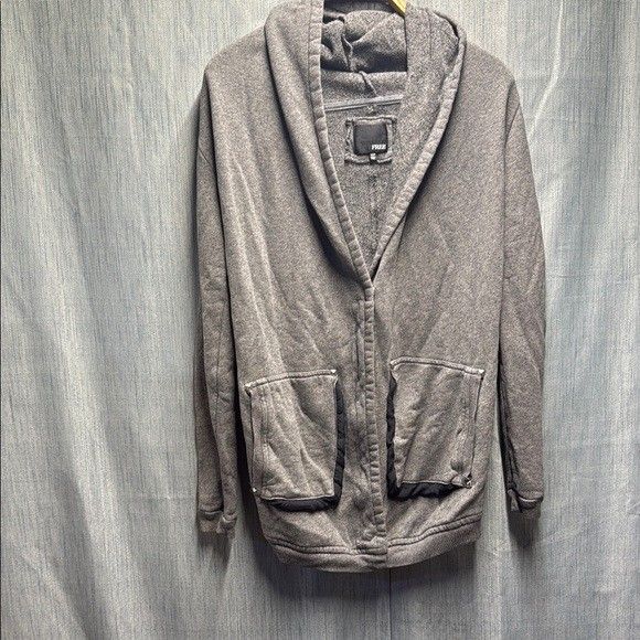 us Aritzia Wilfred free long sleeve jogger material zip up sweater size XXS