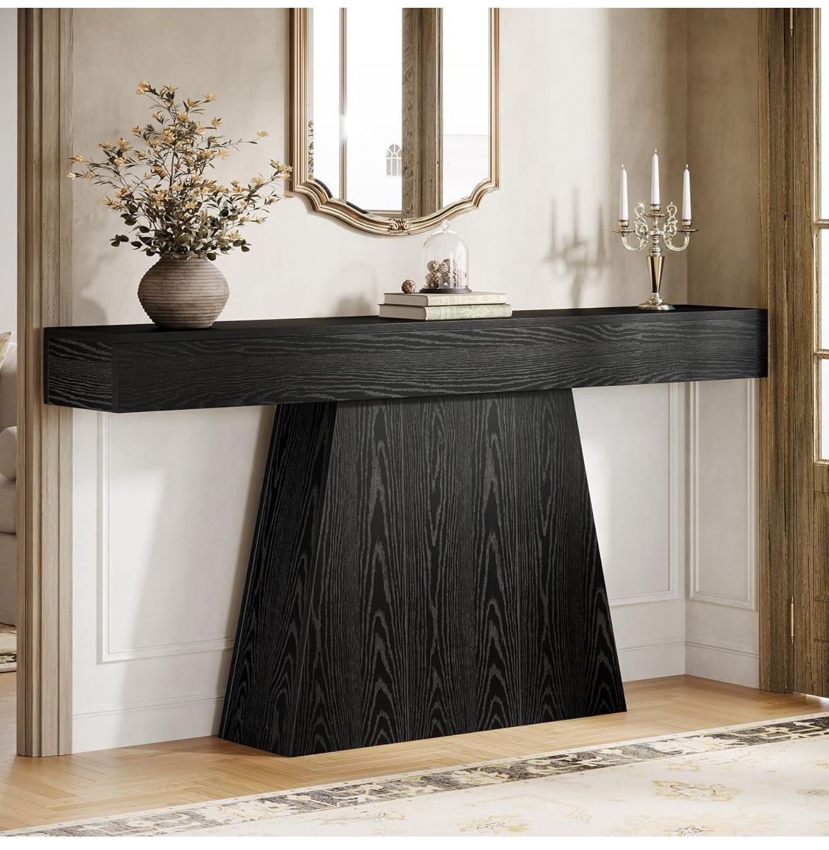 Tribesigns 63" Black Console Table - New In Box