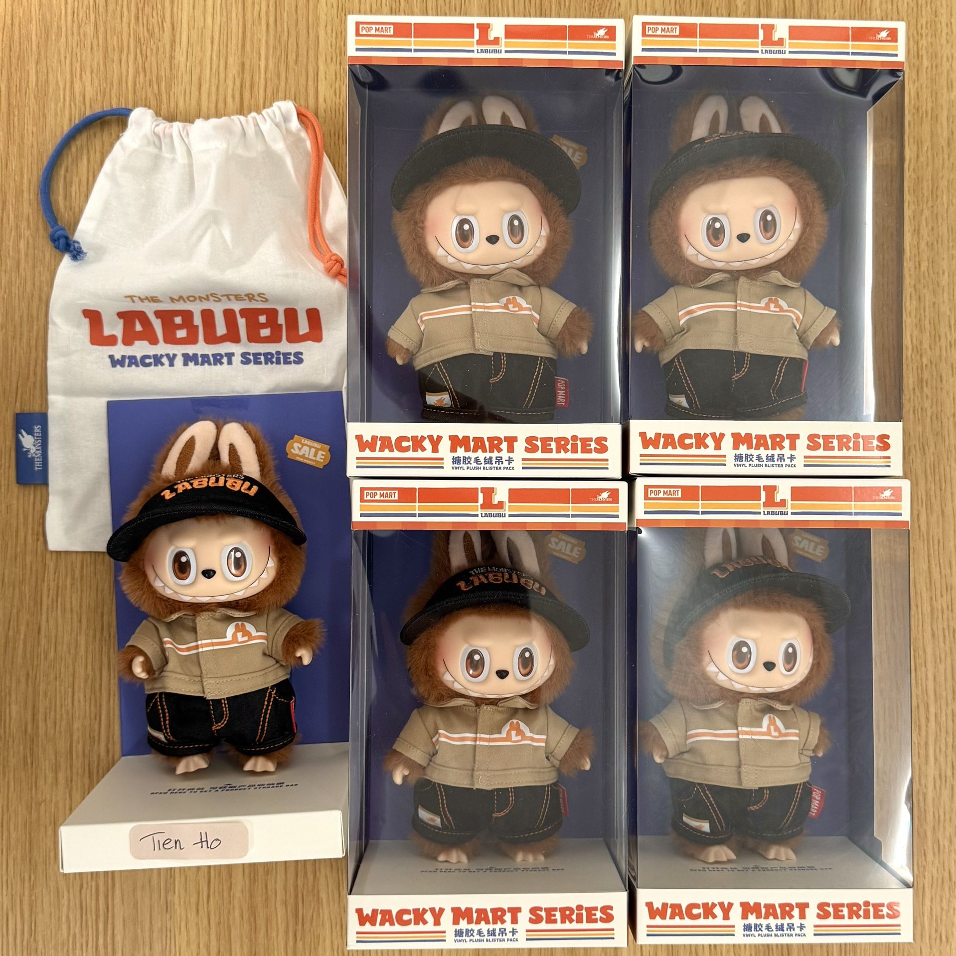 Labubu Wacky Mart Series Vinyl Plush Pendant – Asia Exclusive