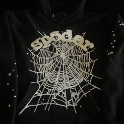 Black White Spider Hoodie 