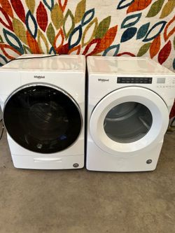 Washer and dryer electric laundry