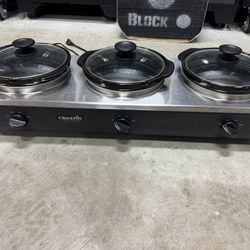 Triple Crock Pot