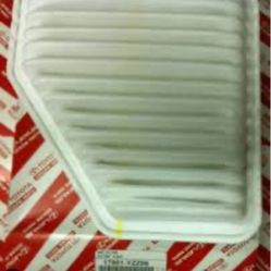 Toyota Air Filter 17801-YZZ06 RAV4. Avalon. Camry. 3.5l. 3.5L, japan built. Venza. 3.5l. 2.5L. XB. Matrix. 2.4l. TC. Corolla. 2.4l Ablo Espanol.