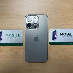 Unlocked Natural iPhone 15 Pro 256gb (90 Day Same As Cash Financing Available)