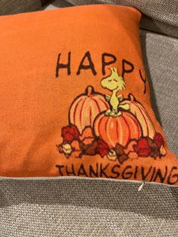 Happy Thanksgiving pillow