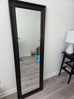 Large standing mirror