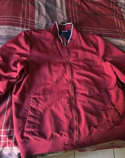 Red Hilfiger jacket