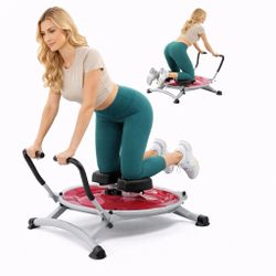 Workout machine turntable for abs and core