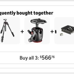 Manfrotto MT190CXPRO4 Carbon Fiber Tripod  With XPRO Ball Head with 200PL Quick Release Plate