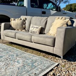 Ryler Steel Light Gray Sofa From Signature Design By Ashley Including Delivery 