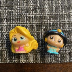 Lot Of 2 Mini Disney Toys Jasmine 
