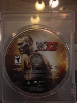 Ps3 wwf 12