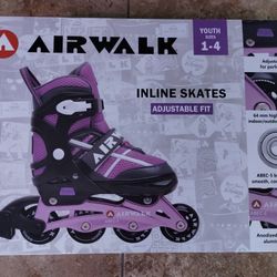 Air walk Inline Skates Youth Sizes 1-4 And 5-8