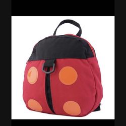 New ladybug kids safety harness backpack