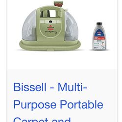 bissell little green portable deep cleaner 