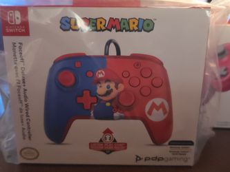 Nintendo switch controller red and blue